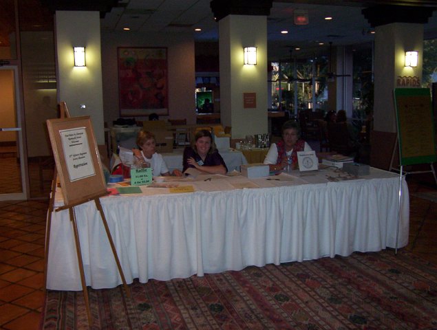 (1) Registration desk